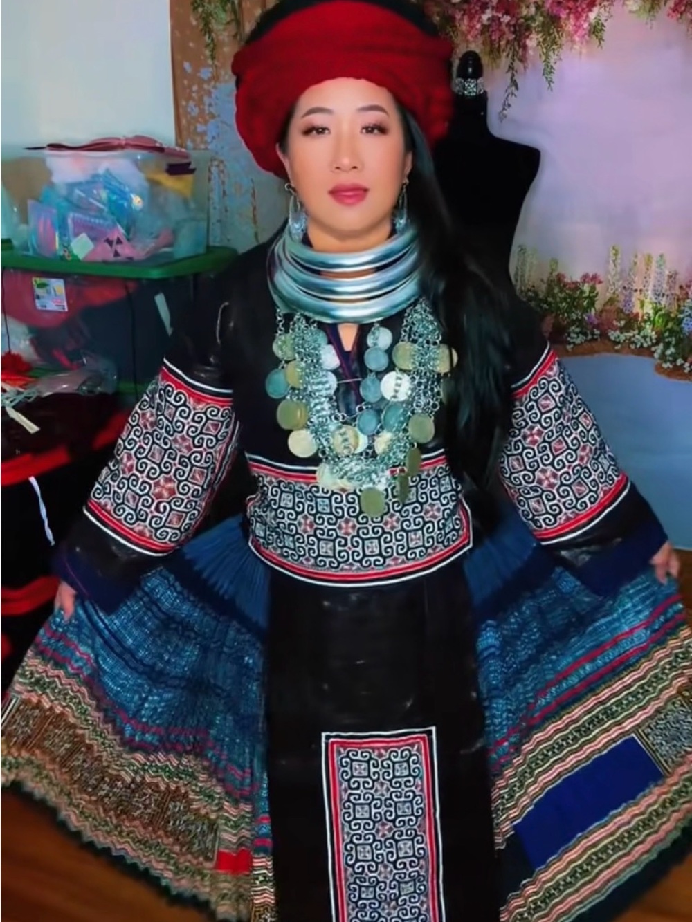 hmong sapa vintage outfit